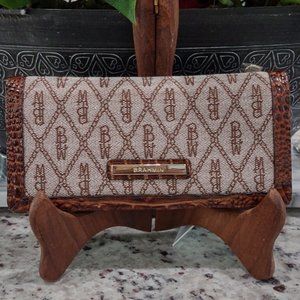 🎀Brahmin Ady Wallet Pecan  Harborlight